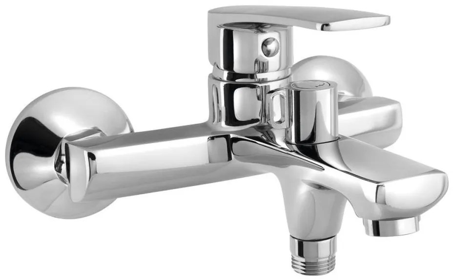 Samona - Смесител за вана KORANA, лъскав хром