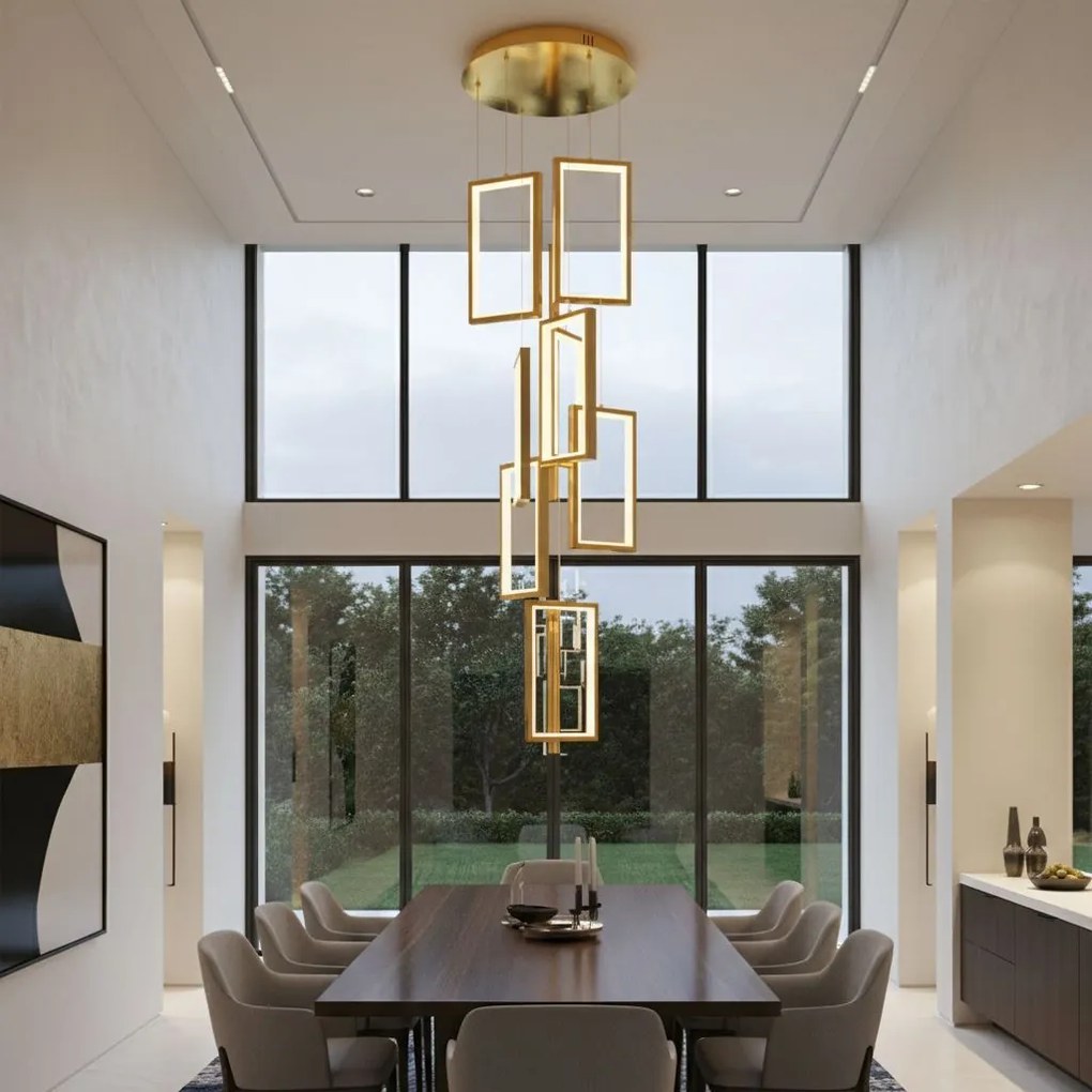 Лампа LED LHJ090-7CP GOLD