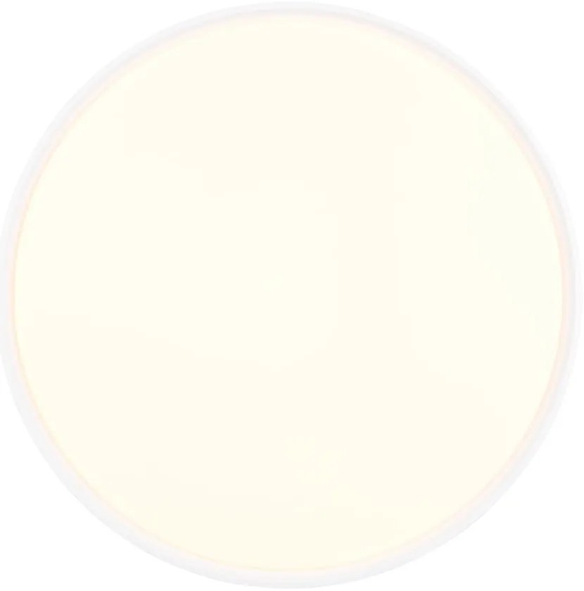 Бяло LED осветително тяло за таван ø 47 cm Spacy – Trio