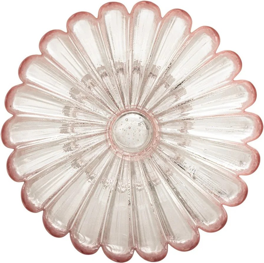 Светлорозова стъклена купичка за сервиране 220 ml Nalu – Bloomingville