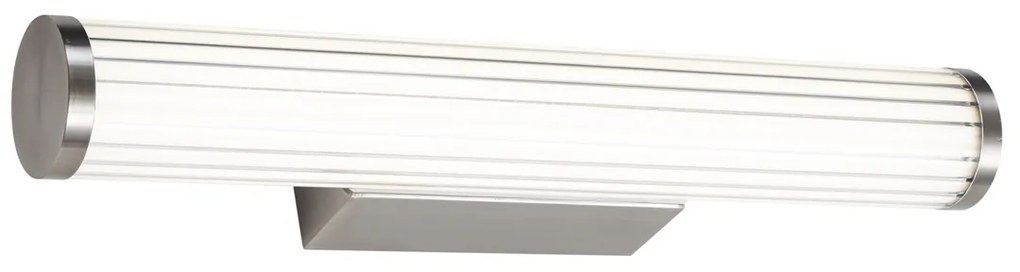 Ретро стенна лампа Gunmetal 40cm вкл. LED IP44 - Coco