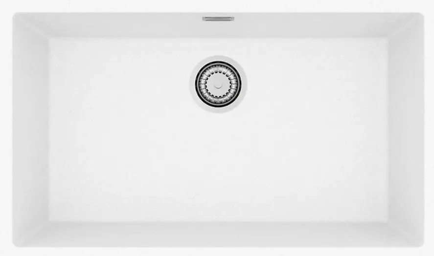 ALVEUS 1150058 - Кухненска мивка OMNI 75x45 см гранит/бяла