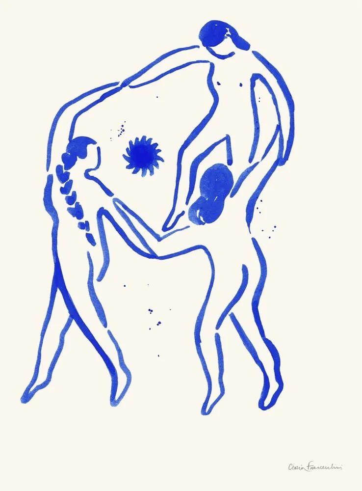 Постер 50x70 cm My Sisters – Cinzia Franceschini – The Poster Club