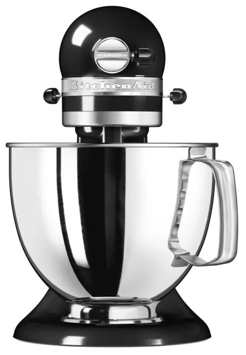Планетарен миксер KitchenAid Artisan Elegance 5KSM125EOB, 300W, 4.8 л, Direct drive, 10 скорости, Черен