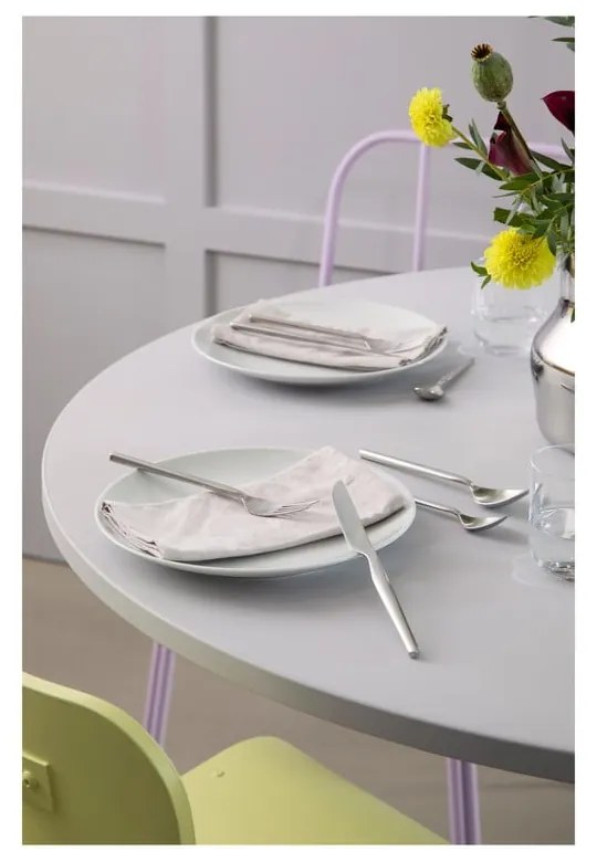 Прибори за хранене от неръждаема стомана в сребрист цвят 16 бр. Dorotea – Gense