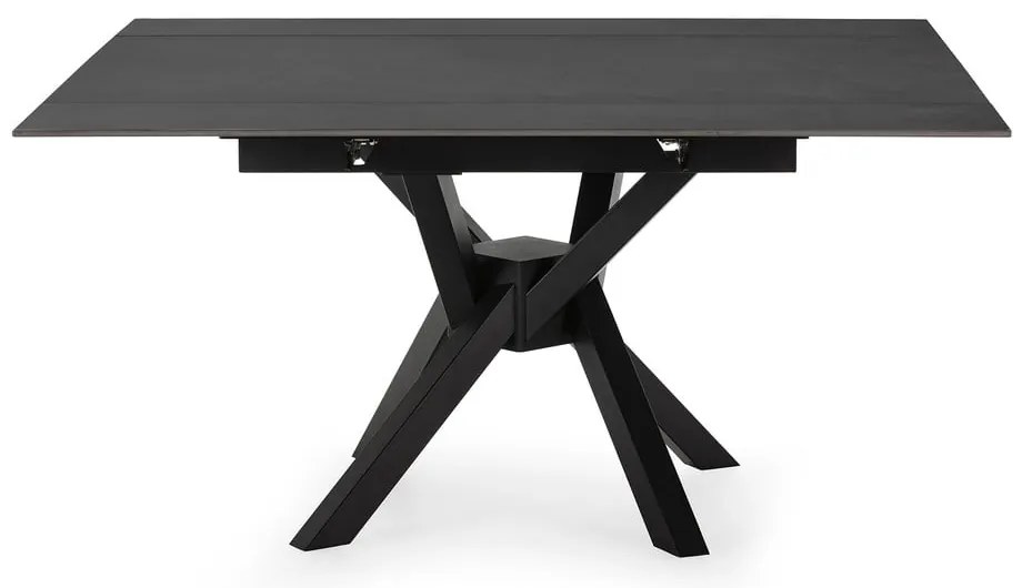 Сгъваема трапезна маса с допълнителна плоча с каменен плот за маса 90x150 cm Arlene – Marckeric