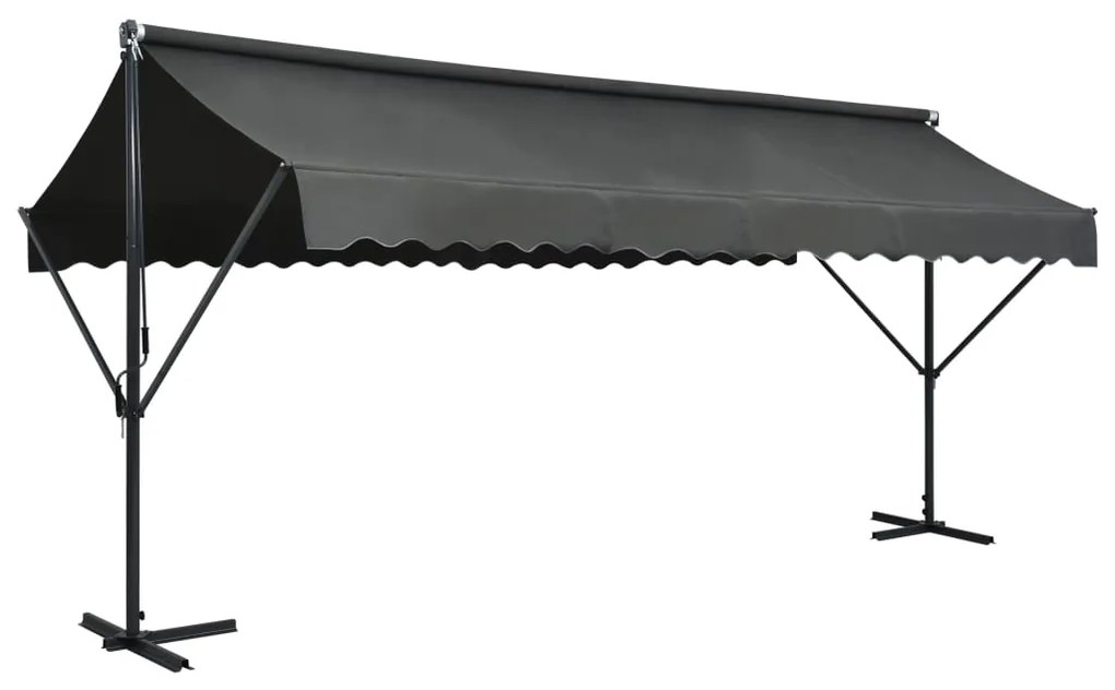 Sonata Свободностояща тента, 500x300 см, антрацит