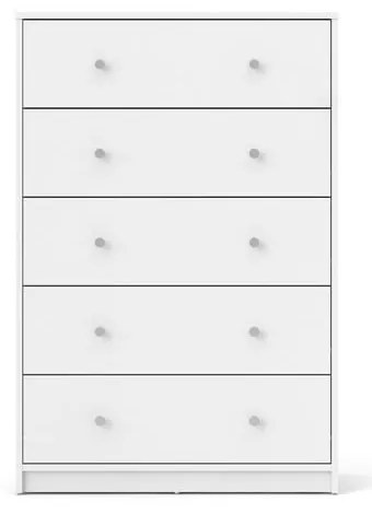 Бял скрин 72x108x30 cm May – Tvilum
