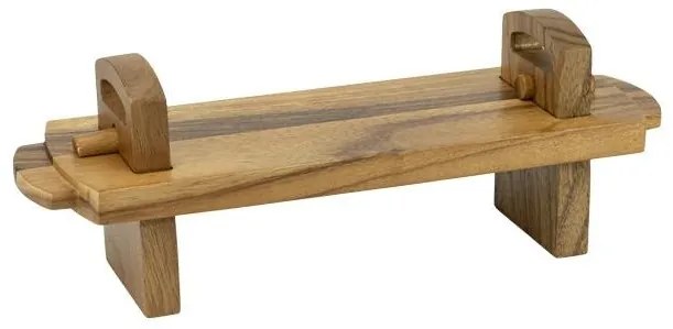 Horecano - Дървена стойка за антипасти / разядки 37x12xh13см АКАЦИЯ ALAS-(SWP-090118-B1)