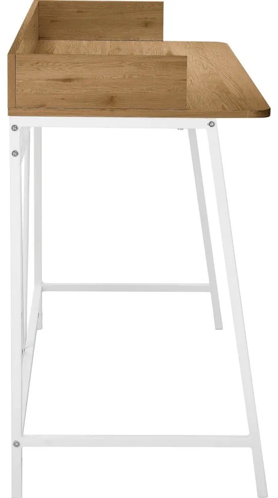 Работна маса с дъбов плот 50x120 cm Savona – Støraa