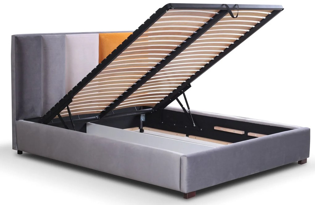 Тапицирано легло Nasty-180 x 200-Με μηχανισμό ανύψωσης