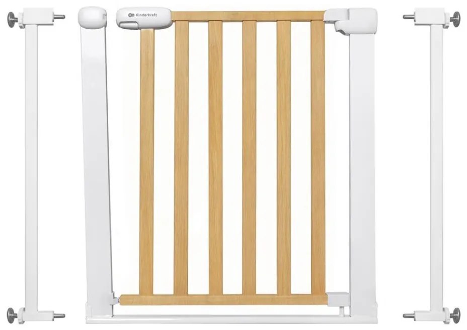 KINDERKRAFT - Защитна бариера LOCK&amp;GO 75-103 см бор