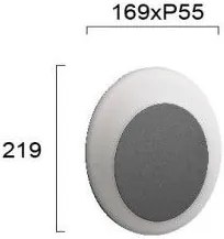 Стенна апличка Viokef Erodius