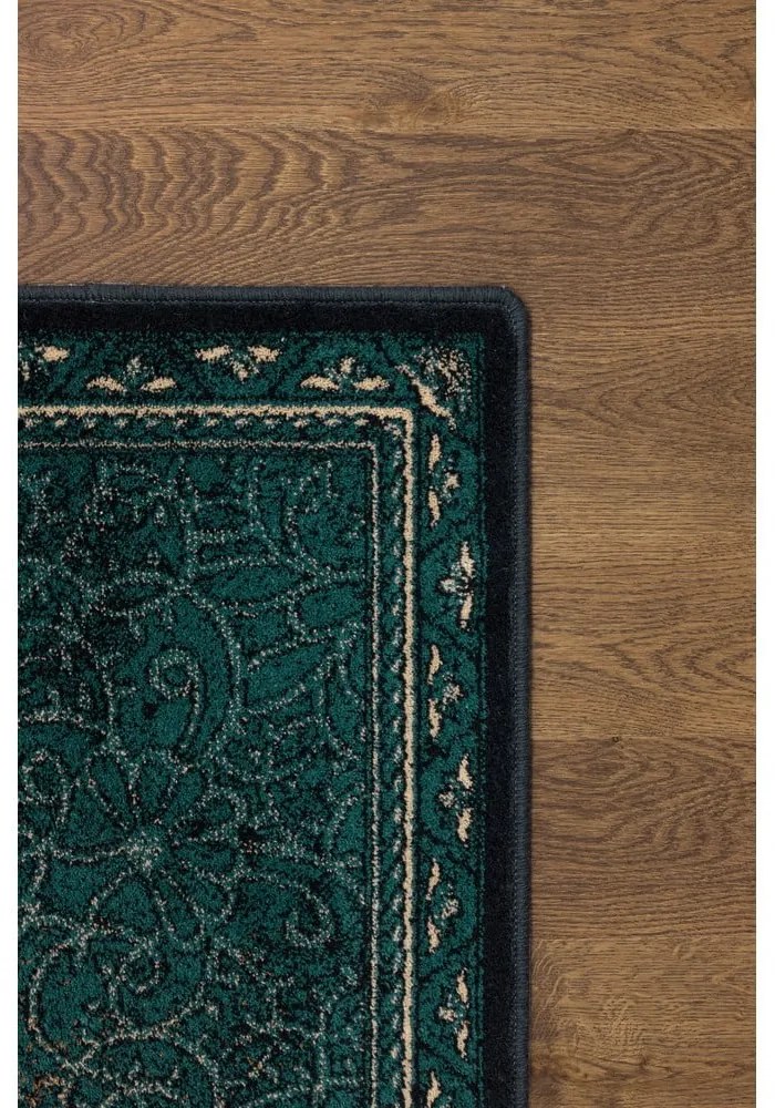 Вълнен килим в бензинов цвят 133x180 cm Ann - Agnella