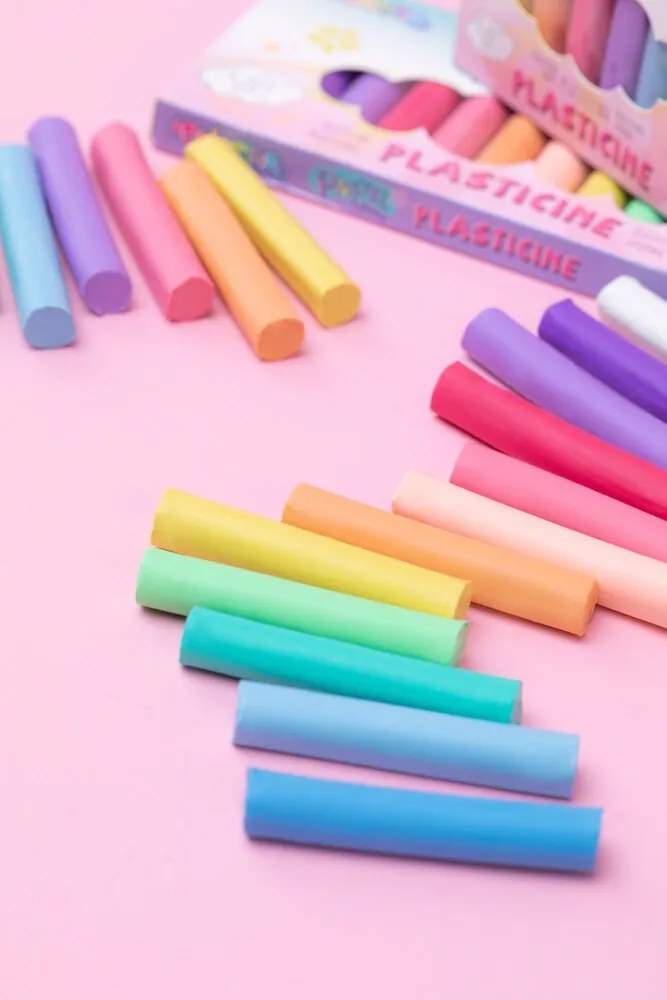 Colorino - Пластелин 6 цвята Pastel 84972