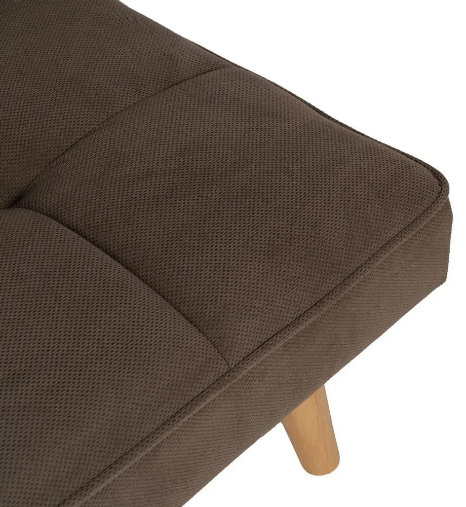 Кафяв шенилов разтегателен диван 175 cm – Ixia