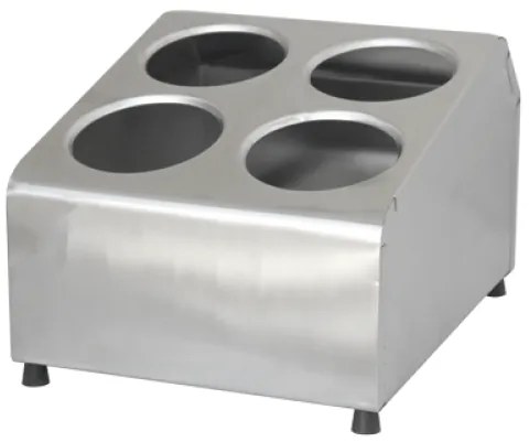 Иноксова стойка за прибори 4-ка (705904)