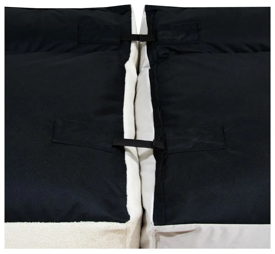 Светлосив пуф от букле Mass – SLOWDOWN