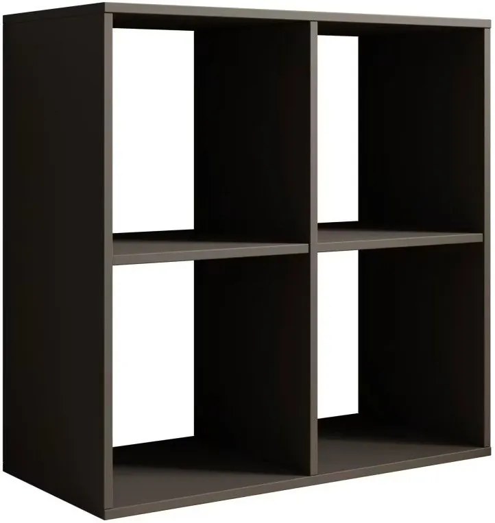 Стелаж Leoce I-Черен