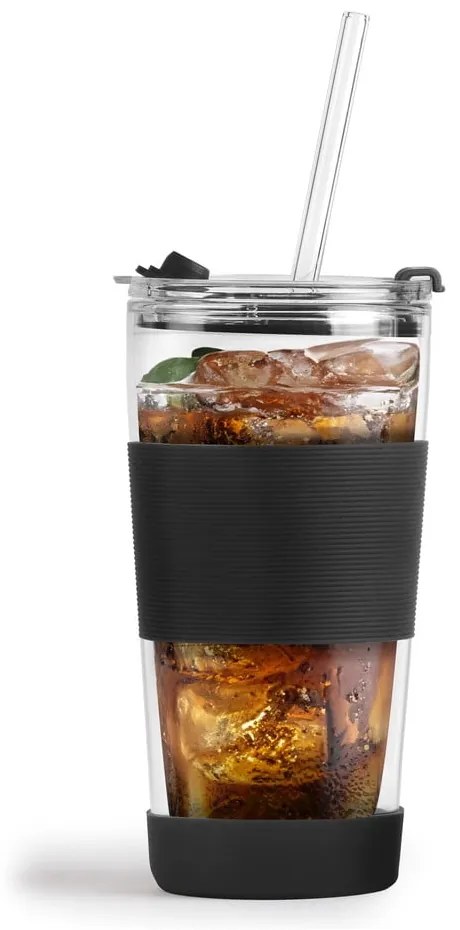 Черна термочаша 600 ml Fuori – Vialli Design