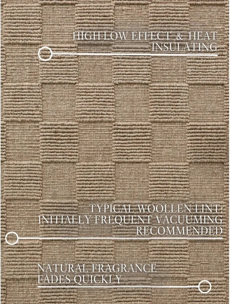 Кафява ръчно изработена вълнена пътека 80x200 cm Scala – Villeroy&amp;Boch