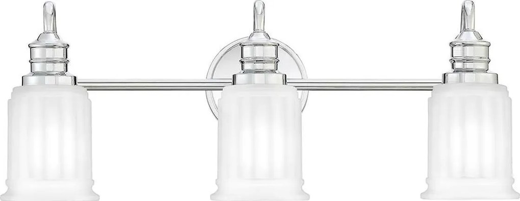 Quoizel QZ-SWELL3-PC-BATH-LED Стенно осветително тяло за баня SWELL 3xG9/3W/230V IP44 хром