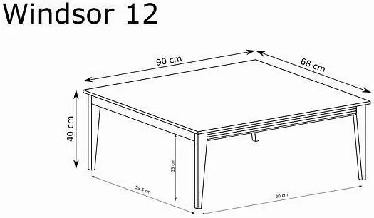 Холна маса WINDSOR W-12