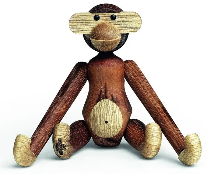 Статуетка от масивна дървесина Тик Monkey - Kay Bojesen Denmark