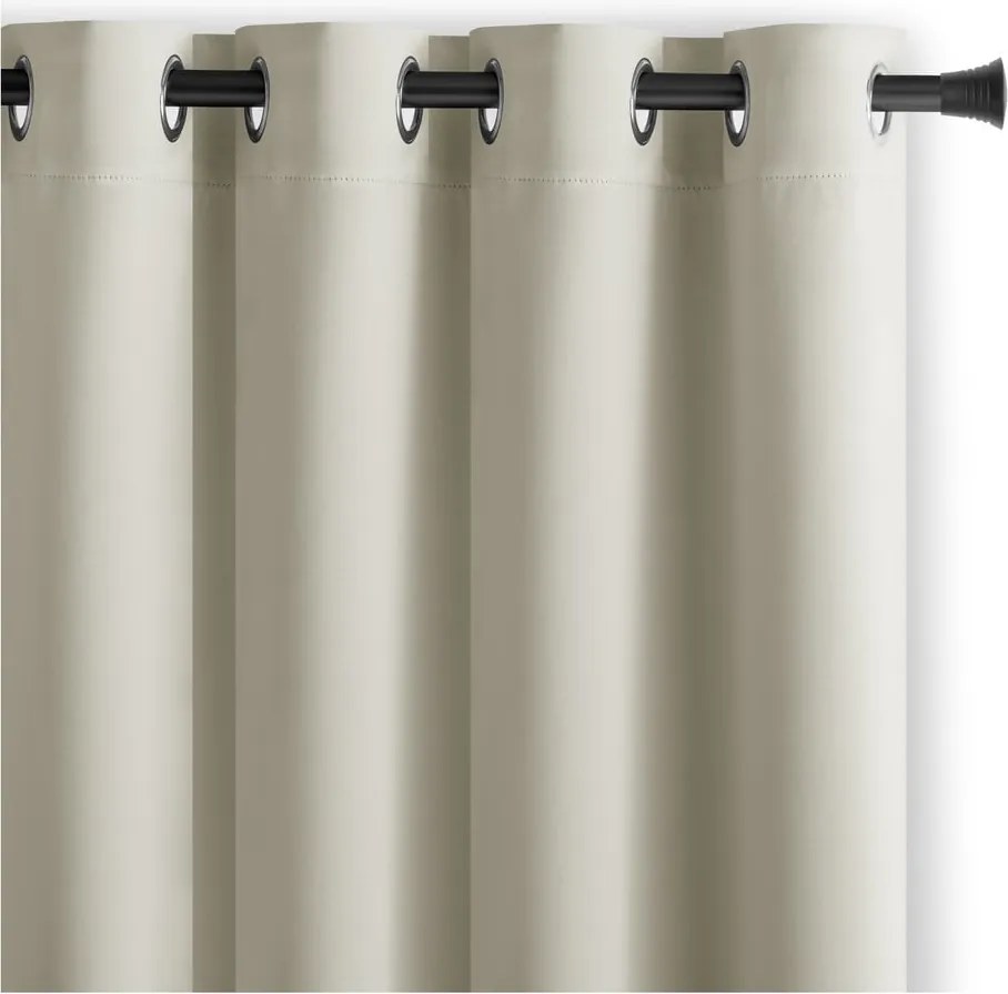 Кремаво затъмняващо перде 140x270 cm Kierra – Restilo