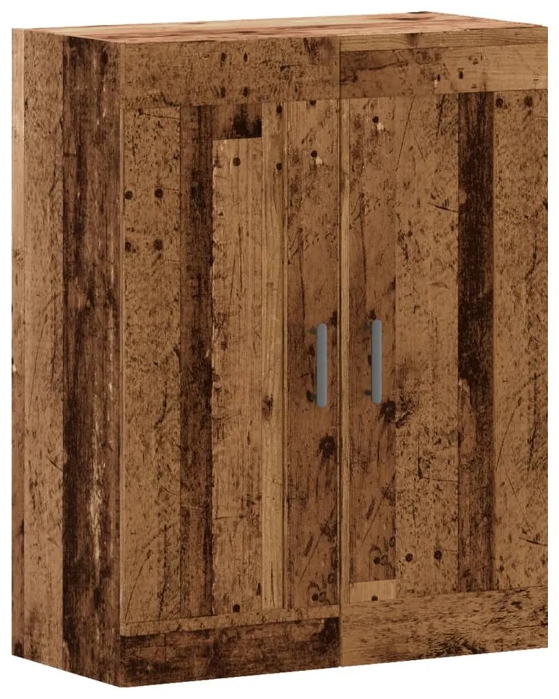 857308 vidaXL Шкаф за хранене Old Wood 69,5x34x90 cm Инженерна дървесина