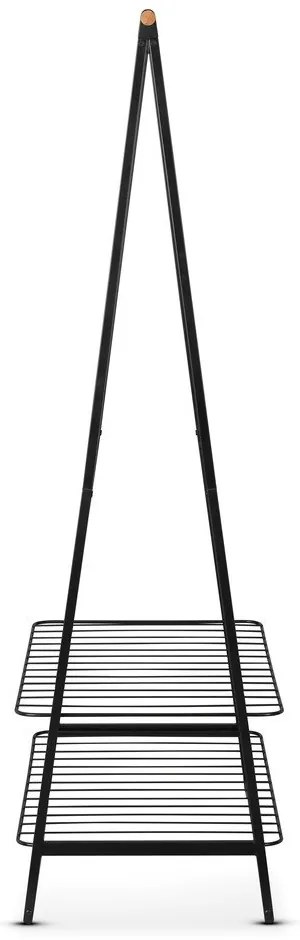 Черна стоманена стойка за дрехи Linn – Brabantia