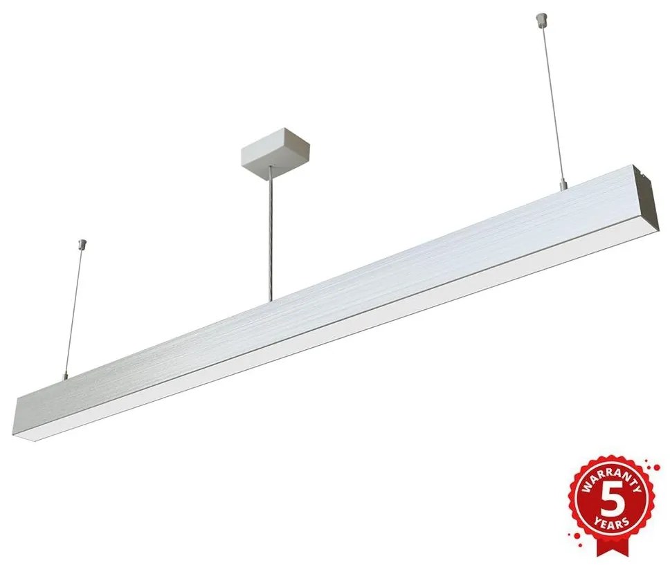 APLED - LED Пендел LOOK LED/46W/230V 4000K 120 см сребрист