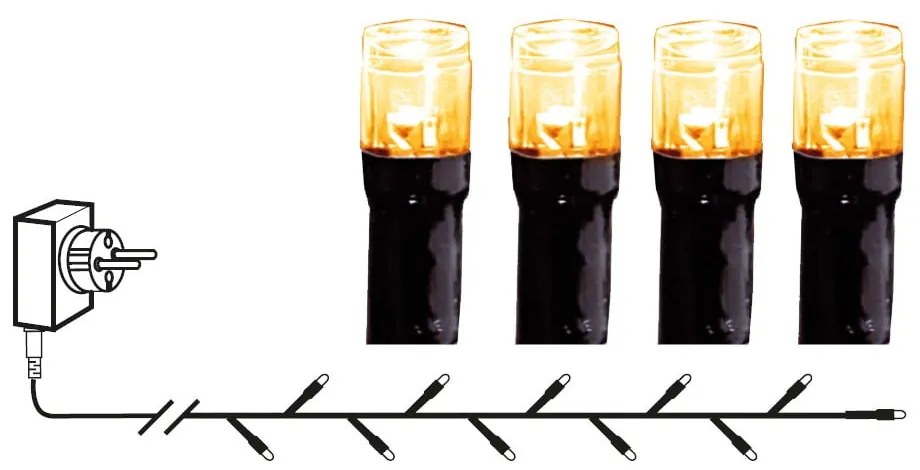 LED светлинна верига, дължина 2,8 м - Star Trading