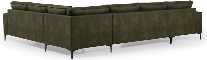 Зелен ъглов диван (ляв ъгъл) Copenhagen - Scandic