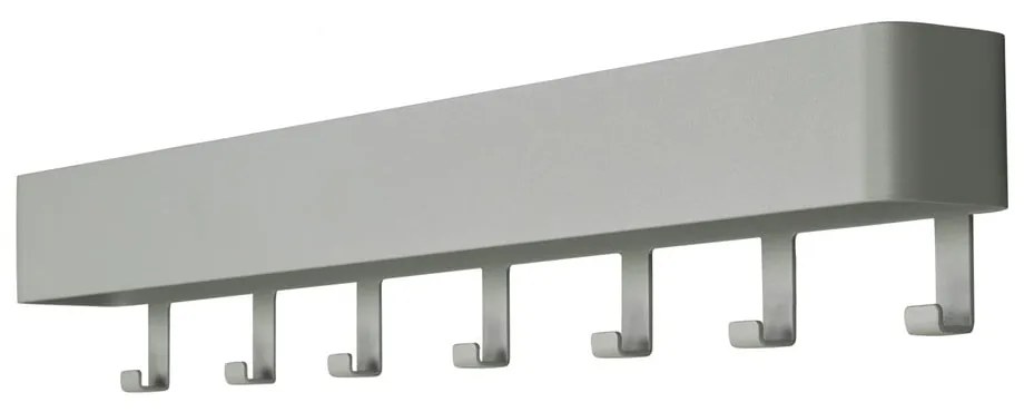 Сиво-зелена метална стенна закачалка с рафт 72 cm Dax Play – Spinder Design