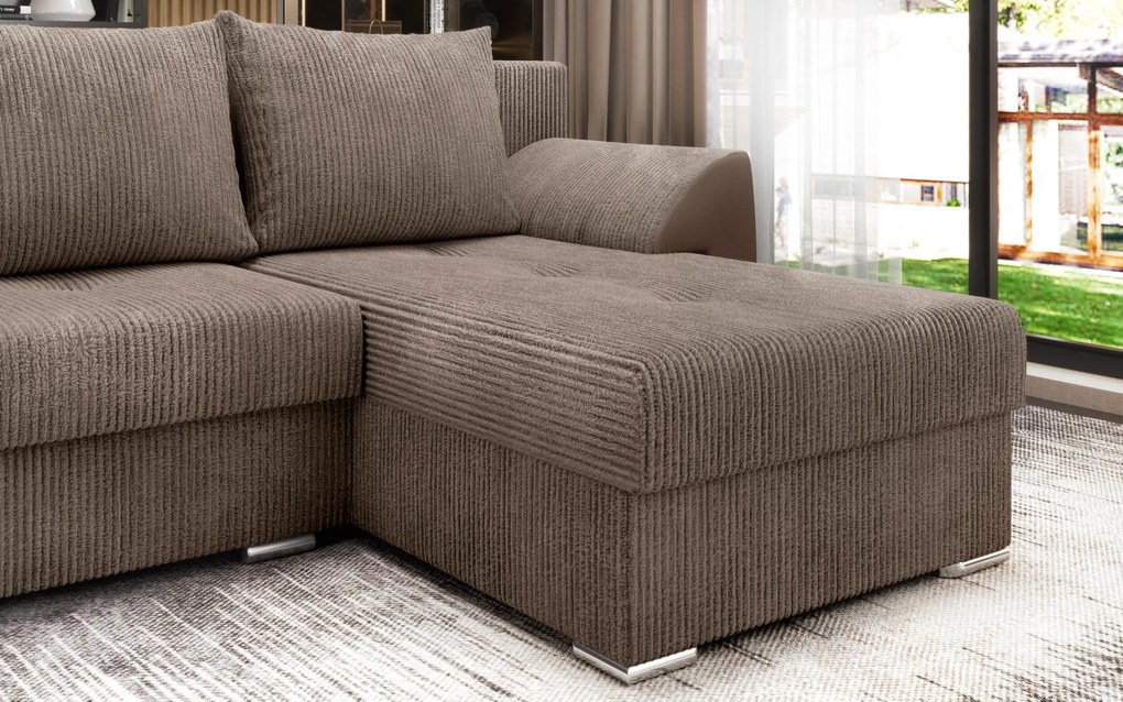 Разтегателен ъглов диван Норд