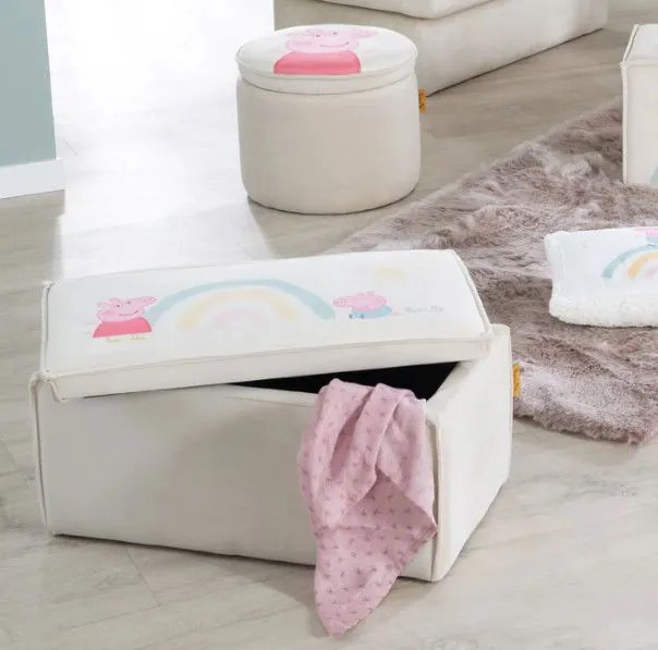 Табуретка за съхранение Peppa Pig