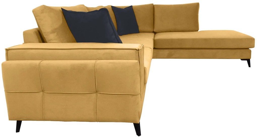 Ъглов диван Siena-Gray Dark-Left