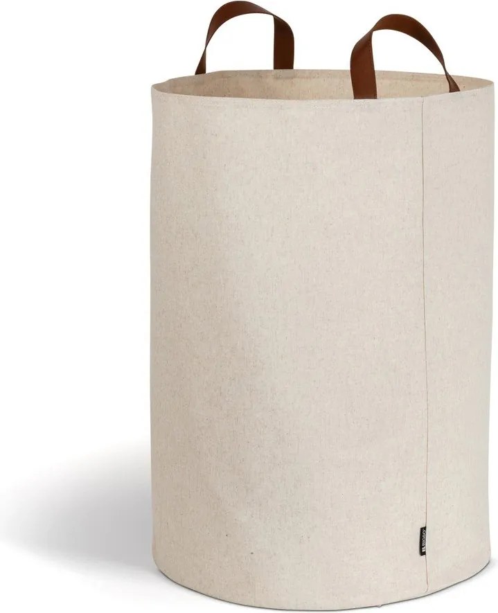 Бежов текстилен кош за пране 69 l Soft Storage – Bigso