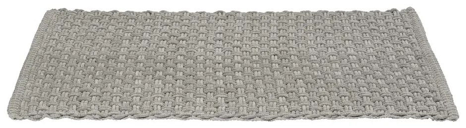 Сив текстилен килим за баня 50x80 cm Ecoli – Wenko