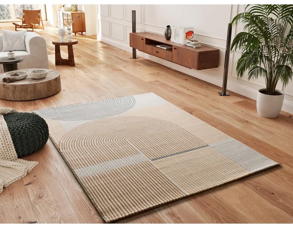 Бежов килим 200x290 cm Garden – Universal