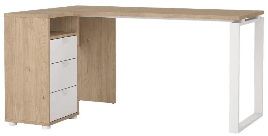 Работна маса с дъбов плот 100x150 cm Sign - Tvilum