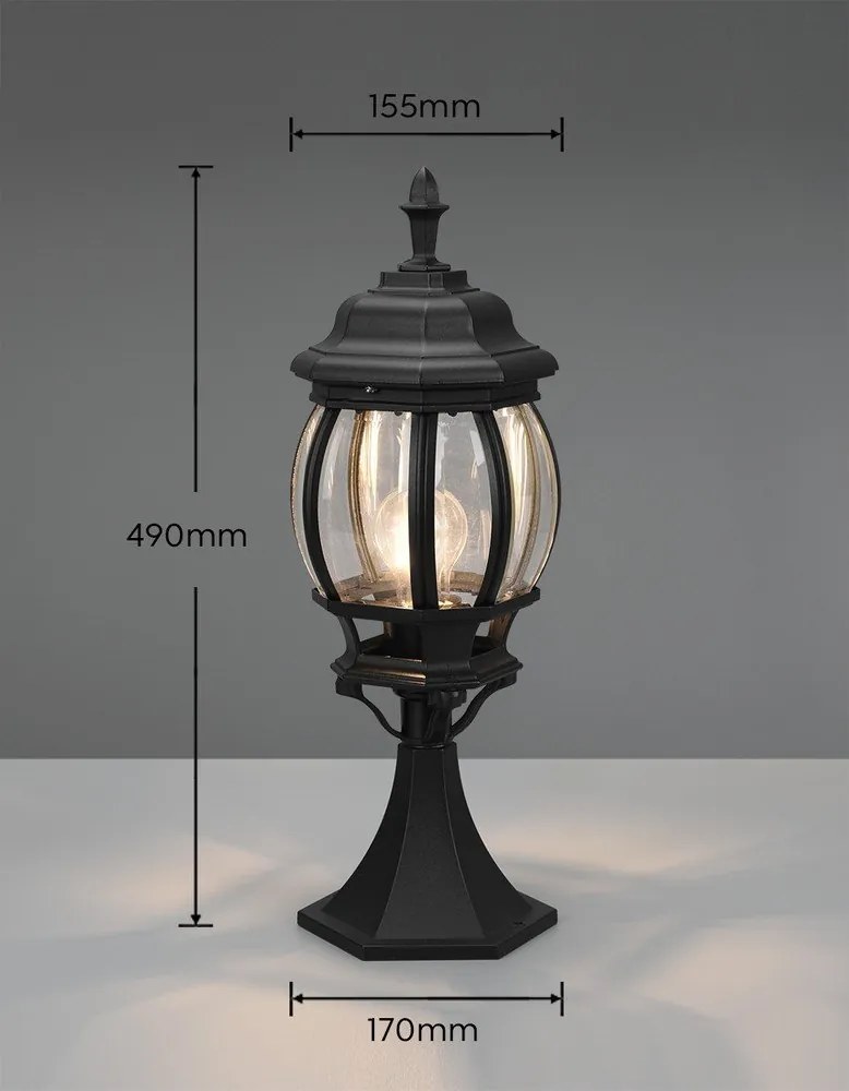 Външно осветително тяло (височина 49 cm) Elvo – Trio