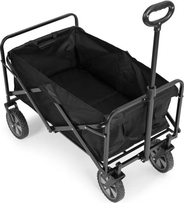 Сгъваема транспортна количка 100 кг – градинска и плажна количка на колела