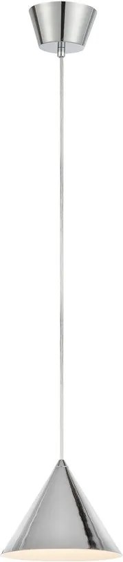 Метално висящо осветително тяло в сребрист цвят с метален абажур ø 19 cm Tip – Markslöjd