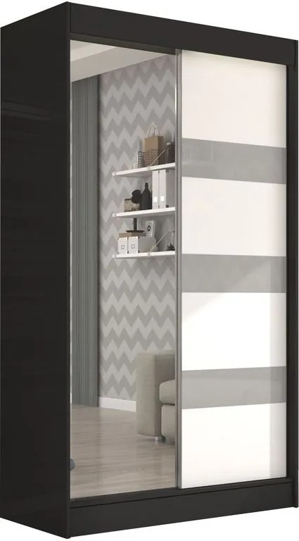 Гардероб Bissom 120 плъзгащ се-Leuko-Gkri