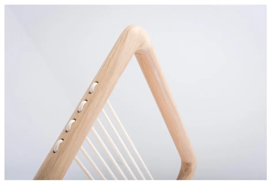 Библиотека за книги от масивна дъбова дървесина , височина 216 см Muse - Gazzda