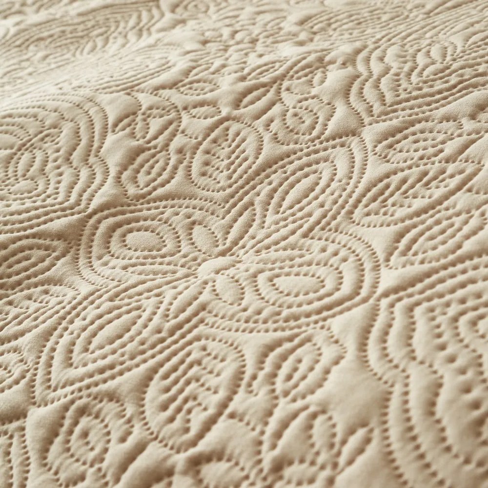 Бежово покривало за легло 220x230 cm Casablanca Pinsonic – Pineapple Elephant