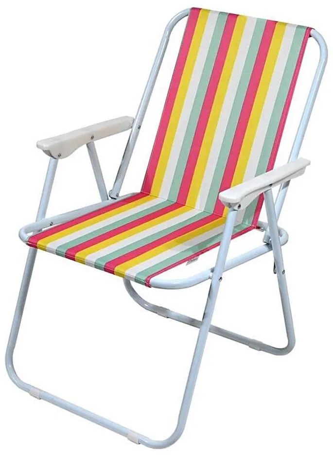 Детски пъстроцветен къмпинг стол