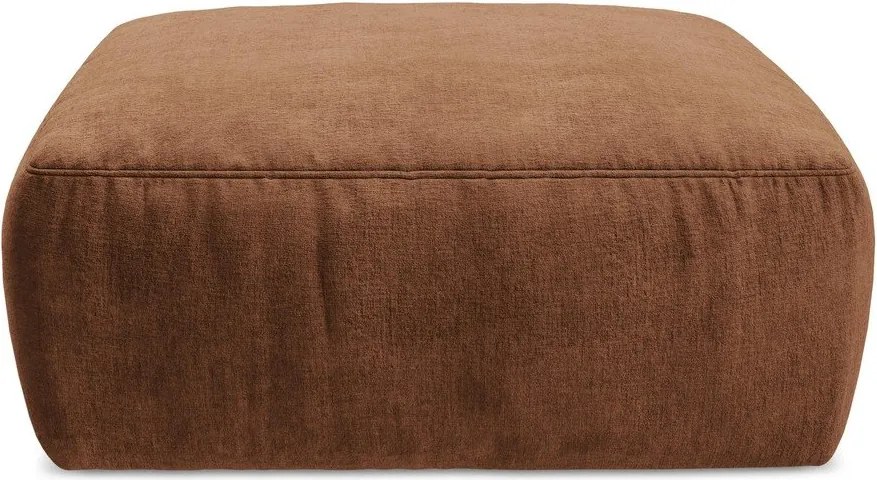 Теракотена шенилова табуретка Kuki – Makamii